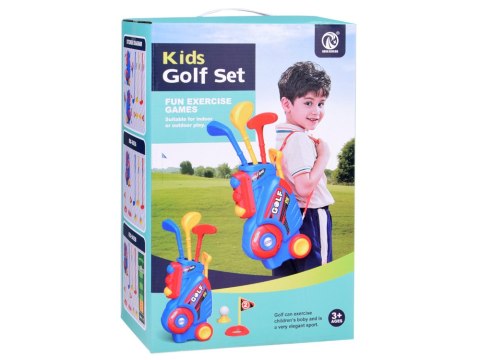 Zestaw do gry Mini Golf kije + piłki + stojak na kółkach dla dzieci SP0804 Zestaw do gry Mini Golf kije + piłki + stojak na kółkach dla dzieci SP0804