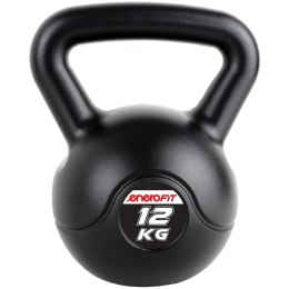 HANTLA KOMPOZYTOWA KETTLEBELL 12 KG ODWAŻNIK ENERO FIT