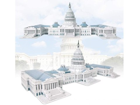 Puzzle 3D The Capitol Hill 132-elementy Puzzle przestrzenne ZA5400 Puzzle 3D The Capitol Hill 132-elementy Puzzle przestrzenne ZA5400