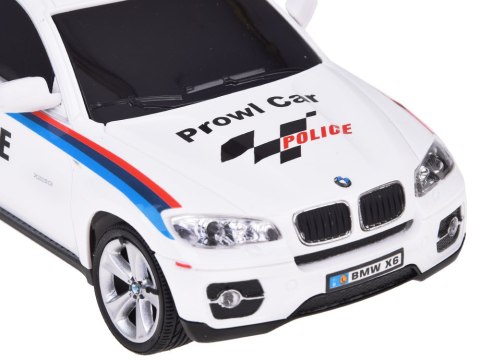 Sportowy radiowóz BMW X6 auto sterowane na pilota RC0660 BI Sportowy radiowóz BMW X6 auto sterowane na pilota RC0660 BI