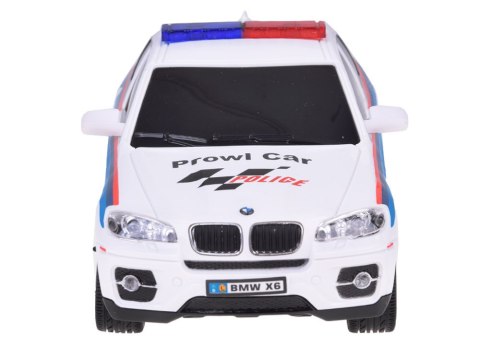 Sportowy radiowóz BMW X6 auto sterowane na pilota RC0660 BI Sportowy radiowóz BMW X6 auto sterowane na pilota RC0660 BI