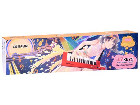 Organy Elektroniczne Keyboard z uchwytem muzyczna zabawka 37klawisz IN0172 Organy Elektroniczne Keyboard z uchwytem muzyczna zabawka 37klawisz IN0172