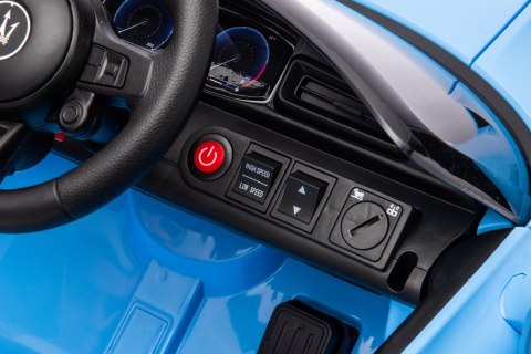 Auto na akumulator Maserati GT Cabrio niebieski Auto na akumulator Maserati GT Cabrio niebieski