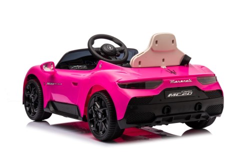 Auto na akumulator Maserati GT Cabrio różowy Auto na akumulator Maserati GT Cabrio różowy