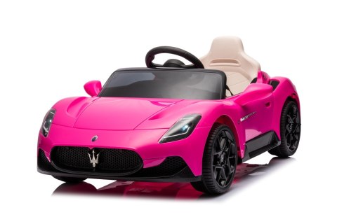 Auto na akumulator Maserati GT Cabrio różowy Auto na akumulator Maserati GT Cabrio różowy