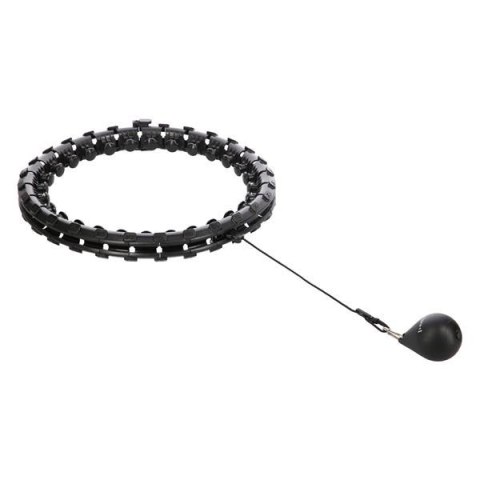 HMS ZESTAW HULA HOP HHW12 BLACK Z WYPUSTKAMI I OBCIĄŻNIKIEM HMS + PAS BR163 BLACK PLUS SIZE HMS ZESTAW HULA HOP HHW12 BLACK Z WYPUSTKAMI I OBCIĄŻNIKIEM HMS + PAS BR163 BLACK PLUS SIZE