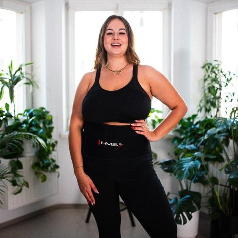 HMS ZESTAW HULA HOP HHW12 BLACK Z WYPUSTKAMI I OBCIĄŻNIKIEM HMS + PAS BR163 BLACK PLUS SIZE HMS ZESTAW HULA HOP HHW12 BLACK Z WYPUSTKAMI I OBCIĄŻNIKIEM HMS + PAS BR163 BLACK PLUS SIZE