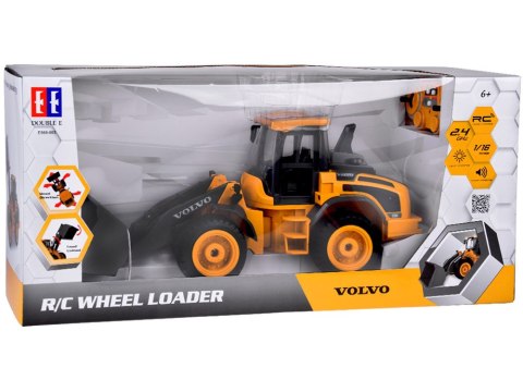Spychacz VOLVO 1:16 Zdalnie sterowany Ruchomy + światło + dźwięk RC0690 Spychacz VOLVO 1:16 Zdalnie sterowany Ruchomy + światło + dźwięk RC0690