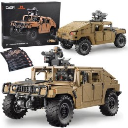 Zestaw klocków 3935-ele Auto wojskowe Humvee 1:8 ruchome elementy ZA5252