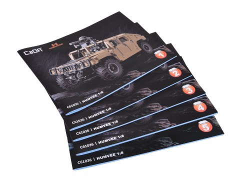 Zestaw klocków 3935-ele Auto wojskowe Humvee 1:8 ruchome elementy ZA5252 Zestaw klocków 3935-ele Auto wojskowe Humvee 1:8 ruchome elementy ZA5252