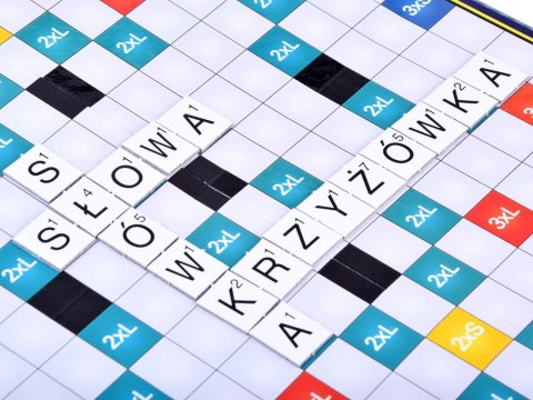 Gra Krzyżówka planszowa Gra Edukacyjna GR0126 Gra Krzyżówka planszowa Gra Edukacyjna GR0126