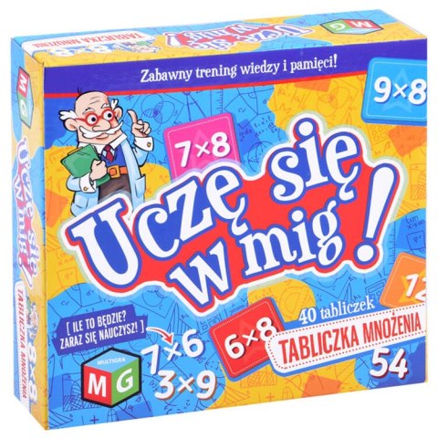 Tabliczka mnożenia - Uczę się w mig MG GR0395