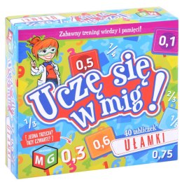 Ułamki - Uczę się w mig gra edukacyjna GR0396