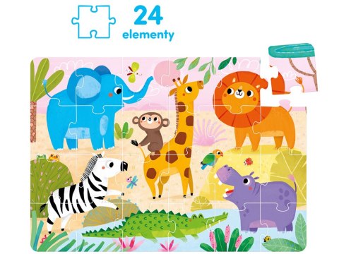 CzuCzu Dzikie puzzle układanka Sawanna ZA4601 CzuCzu Dzikie puzzle układanka Sawanna ZA4601