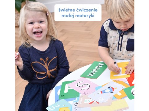 CzuCzu Poznaję litery + pisak zmywalny ZA4220 CzuCzu Poznaję litery + pisak zmywalny ZA4220