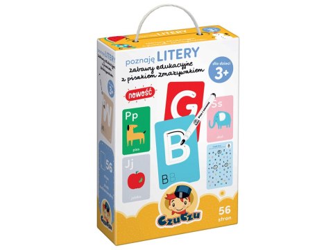 CzuCzu Poznaję litery + pisak zmywalny ZA4220 CzuCzu Poznaję litery + pisak zmywalny ZA4220