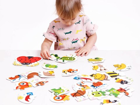 CzuCzu Puzzle Robaczki czworaczki układanki ZA4156 CzuCzu Puzzle Robaczki czworaczki układanki ZA4156