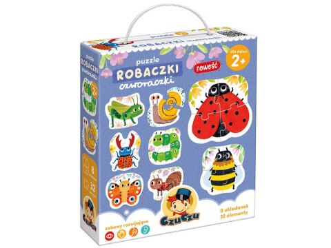 CzuCzu Puzzle Robaczki czworaczki układanki ZA4156 CzuCzu Puzzle Robaczki czworaczki układanki ZA4156