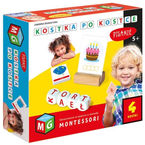 Gra Kostka po kostce - pisanie 4 kostki GR0643