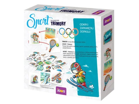 Jawa Gra Sport - TRIMORY pamięciowa układanka memory GR0713 Jawa Gra Sport - TRIMORY pamięciowa układanka memory GR0713