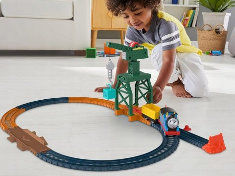 Kolejka Tomek i Przyjaciele Lokomotywa z napędem i Dźwig Karolek ZA5532 Kolejka Tomek i Przyjaciele Lokomotywa z napędem i Dźwig Karolek ZA5532