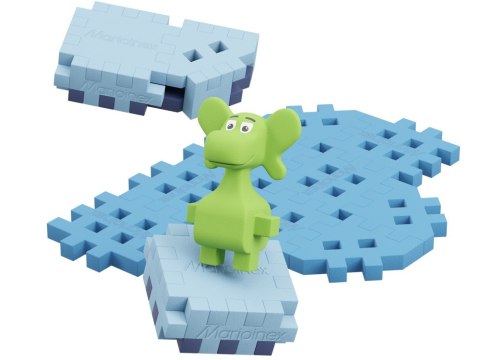 Marioinex Smok Diplodok i Arktyka Mini waffle 25 ele + figurka ZA5497 Marioinex Smok Diplodok i Arktyka Mini waffle 25 ele + figurka ZA5497
