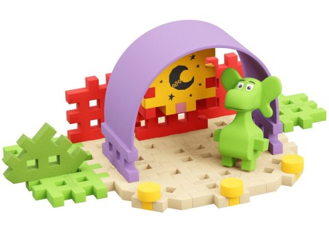 Marioinex klocki Smok Diplodok i Scena 25ele figurka Mini waffle ZA5498 Marioinex klocki Smok Diplodok i Scena 25ele figurka Mini waffle ZA5498