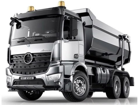 Mercedes Arocs METALOWA wywrotka sterowana EE ruchoma naczepa 1:20 RC0667 Mercedes Arocs METALOWA wywrotka sterowana EE ruchoma naczepa 1:20 RC0667