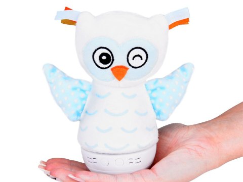 Pluszowa Sowa Lampka nocna zmieniająca kolory Pozytywka dla dzieci ZA5190 Pluszowa Sowa Lampka nocna zmieniająca kolory Pozytywka dla dzieci ZA5190