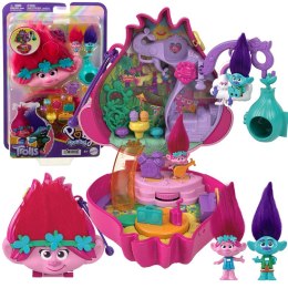 Zestaw Polly Pocket Trolls Trole zamykany domek Poppy HKV39 ZA5528