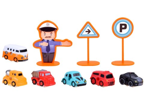 Parking tor dla autek elektryczna winda 6 autek naklejki ZA4376 Parking tor dla autek elektryczna winda 6 autek naklejki ZA4376