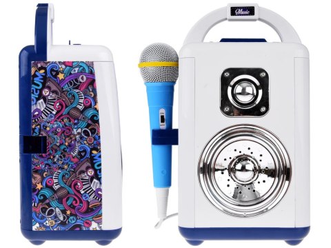 Disco Głośnik bezprzewodowy + mikrofon + bluetooth dla dzieci IN0165 Disco Głośnik bezprzewodowy + mikrofon + bluetooth dla dzieci IN0165