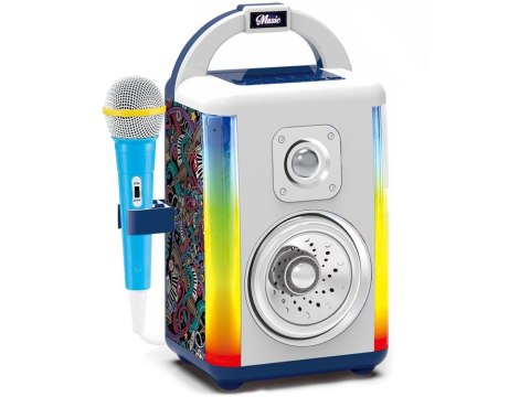 Disco Głośnik bezprzewodowy + mikrofon + bluetooth dla dzieci IN0165 Disco Głośnik bezprzewodowy + mikrofon + bluetooth dla dzieci IN0165