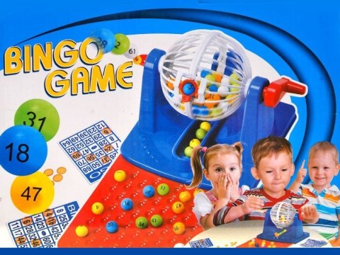BINGO Edukacyjna liczbowa Gra Rodzinna GR0251 BINGO Edukacyjna liczbowa Gra Rodzinna GR0251