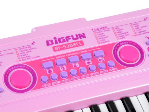 Keyboard organy z podświetlanymi klawiszami IN0151 Keyboard organy z podświetlanymi klawiszami IN0151