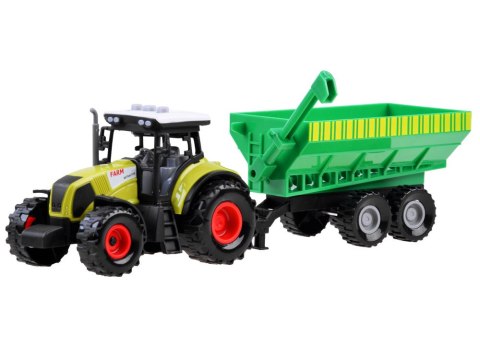 Zestaw 3 x Traktor + przyczepa dla farmera ZA3908 Zestaw 3 x Traktor + przyczepa dla farmera ZA3908