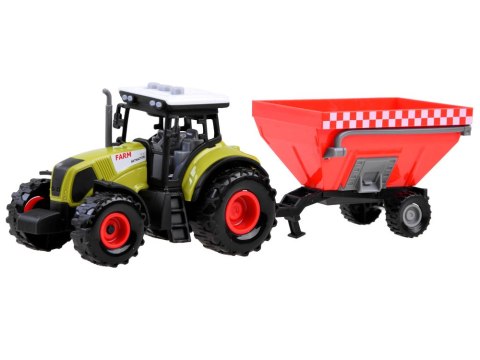 Zestaw 3 x Traktor + przyczepa dla farmera ZA3908 Zestaw 3 x Traktor + przyczepa dla farmera ZA3908