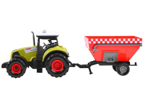Zestaw 3 x Traktor + przyczepa dla farmera ZA3908 Zestaw 3 x Traktor + przyczepa dla farmera ZA3908