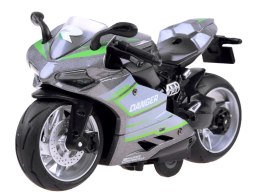 Diecast model Motocykl z naciągiem zabawka ZA3933