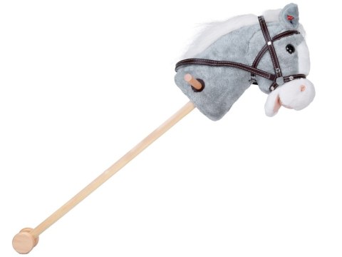 Hobby Horse Koń na patyku Dźwięk galopu i rżenia + ruchomy pysk ZA5442 Hobby Horse Koń na patyku Dźwięk galopu i rżenia + ruchomy pysk ZA5442