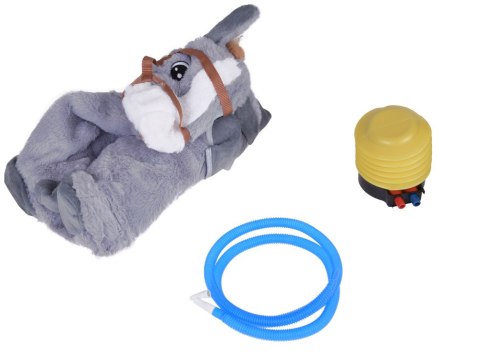 Pompowany konik skoczek pluszowy do skakania dla dziecka pompka ZA5443 SZ Pompowany konik skoczek pluszowy do skakania dla dziecka pompka ZA5443 SZ