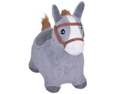 Pompowany konik skoczek pluszowy do skakania dla dziecka pompka ZA5443 SZ Pompowany konik skoczek pluszowy do skakania dla dziecka pompka ZA5443 SZ