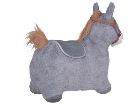 Pompowany konik skoczek pluszowy do skakania dla dziecka pompka ZA5443 SZ Pompowany konik skoczek pluszowy do skakania dla dziecka pompka ZA5443 SZ