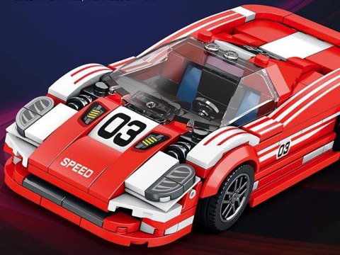 Sportowe czerwone Auto 917 Techniczne Klocki 355 ele ZA4754 Sportowe czerwone Auto 917 Techniczne Klocki 355 ele ZA4754