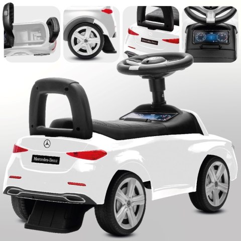 Jeździk dla dziecka, pchacz, chodzik, Mercedes C-Class biały Jeździk dla dziecka, pchacz, chodzik, Mercedes C-Class biały
