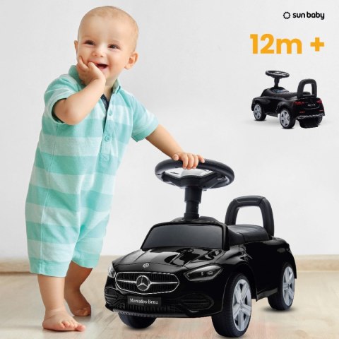 Jeździk dla dziecka, pchacz, chodzik, Mercedes C-Class czarny Jeździk dla dziecka, pchacz, chodzik, Mercedes C-Class czarny