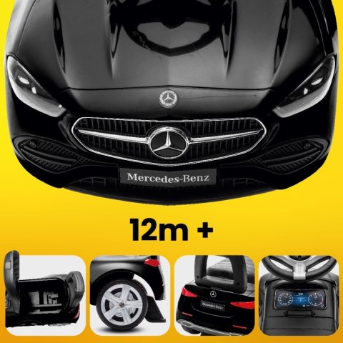 Jeździk dla dziecka, pchacz, chodzik, Mercedes C-Class czarny Jeździk dla dziecka, pchacz, chodzik, Mercedes C-Class czarny