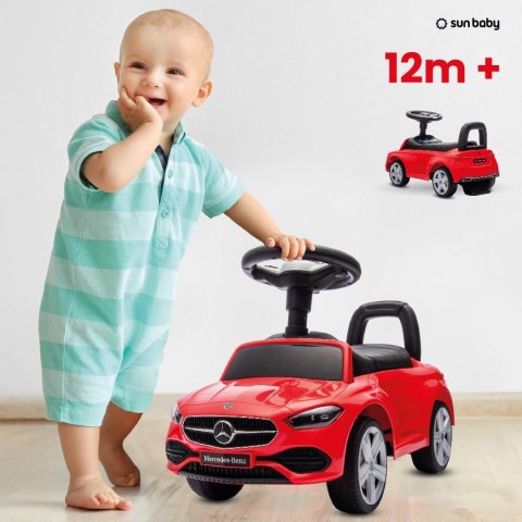 Jeździk dla dziecka, pchacz, chodzik, Mercedes C-Class czerwony Jeździk dla dziecka, pchacz, chodzik, Mercedes C-Class czerwony