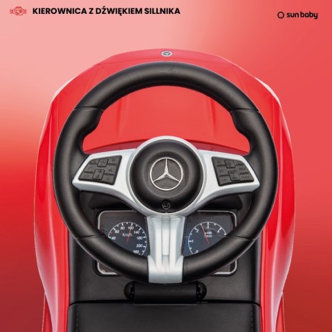 Jeździk dla dziecka, pchacz, chodzik, Mercedes C-Class czerwony Jeździk dla dziecka, pchacz, chodzik, Mercedes C-Class czerwony