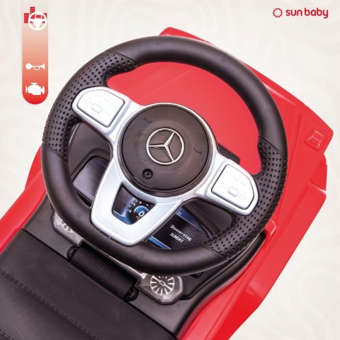 Jeździk pchacz chodzik dla dzieci Mercedes Benz G Klasa czerwony Jeździk pchacz chodzik dla dzieci Mercedes Benz G Klasa czerwony